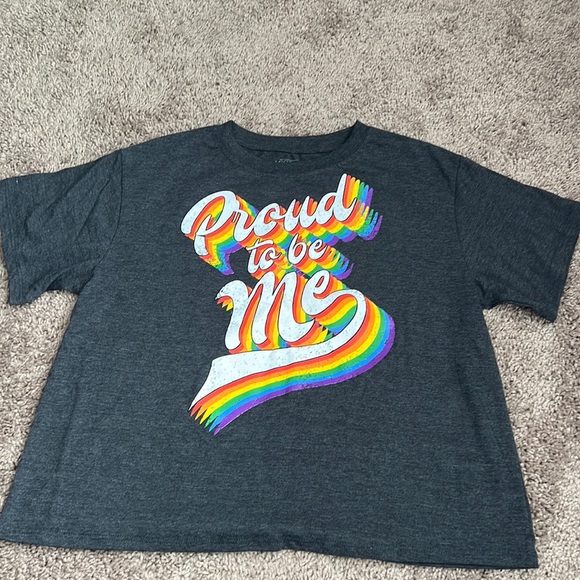Mighty Fine Tops - Mighty Fine Proud to be me crop top size XL never worn